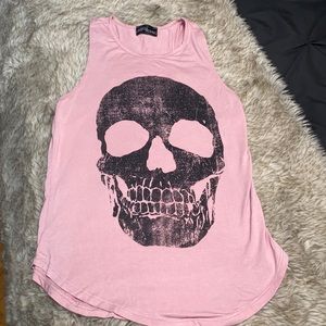 Chic 2 chick skull tank